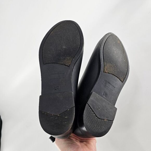 Merona Chelsea rain boot 10 black short bootie fall - Picture 3 of 5